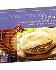 Kebab pain Pita à garnir - Picard