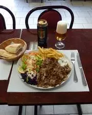 Assiette kebab - Istanbul Kebab à Rouen