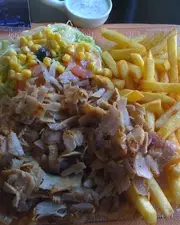 Assiette Kebab Frites - Kebab du Soleil à Perpignan