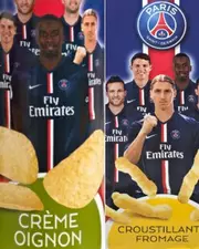 Yohan Cabaye (PSG) prête son image pour des chips goût kebab